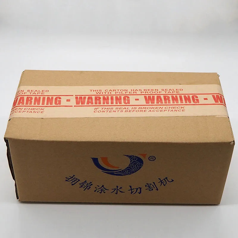 Fiberglass Reinforced Security Box Water-Activated Brown Kraft Paper Tape Single Sided Heat-Resistant Warning