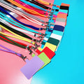 New Arrival Trendy Adjustable Mobile Phone Lanyard Neck Strap Nylon Round Rope Cell Phone Lanyards With PVC Card