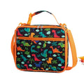 2023 Factory Hot Selling Cute Dinosaur Animal Patterned Cartoon Thermal Lunch Bags for School Kids Polyester with Strap