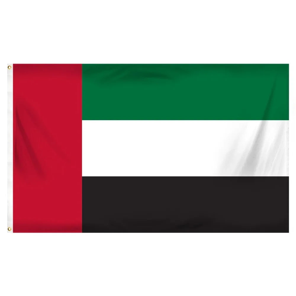 3*5ft United Arab Emirates (UAE) Country Flag Made of Durable Polyester