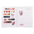 Professional Acrylic Nail Gel Polish Display Card Book60/ 80/100/120/160/180 Color Board Chart Nail Display Book