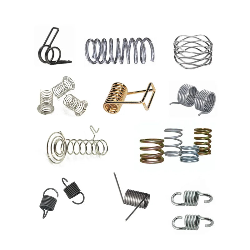 Custom 140mm Stainless Steel Spiral Tension Springs Carbon Steel Wave Spring Washer for Industrial Use Trampoline Trampolining