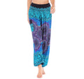Casual Men Women Pants Thai Harem Trousers Hippy Baggy Boho Loose Aladdin Boho Festival Hippy Smock High Waist Pant