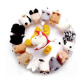 Custom Adorable Eco-friendly Handmade Wool Needle Felted Folk Art Animal Creations Character Personality Educational DIY Kit