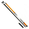 Premium Quality Billiard 100% Real Carbon Shaft Maple Wood Butt 1/2 Pool Cue 58" Length with Extension and Cue Joint Cover