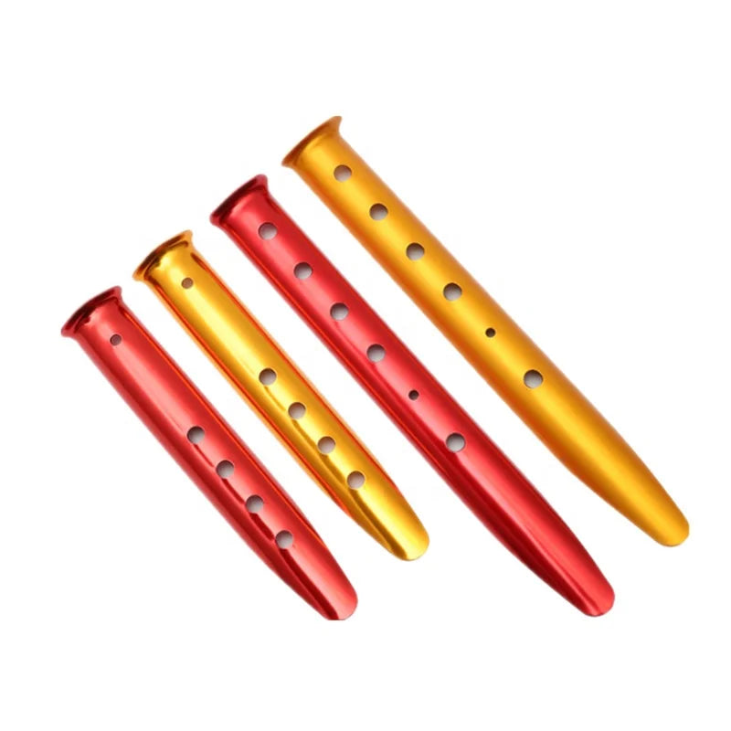 31cm Aluminum Alloy U-Shaped Tent Nail Tent Stakes Snow Peg Sand Peg for Outdoor Camping Hiking Beach Tent Accessories