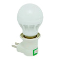 Mobile E27 Screw US/EU/UK Plug Energy-saving LED Light Bulb With Switch Small Night Light Conversion Lamp Head Wall Lamp Holder