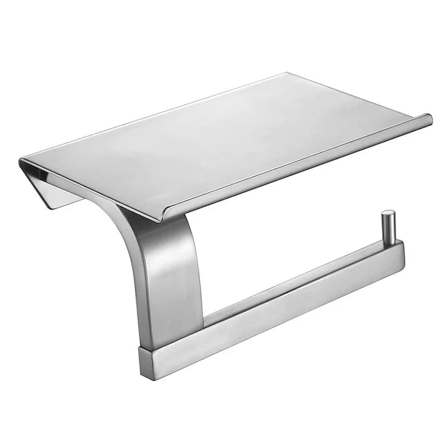 OEM Tissue Holder Provide Logo Stainless Steel Toilet Shelves Bathroom Over Gold Accessories Covered Brushed Towel Paper Holder