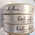 Luxurious 3D Gold Foil Embossed Double-sided Ribbon  Satin Glitter Function Brand logo Personalization