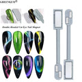 Nail Art Double Headed Magnet Strip Nail DIY Cat's Eye Nail Oil Glue Special Thickened Strong Large Magnet Tool