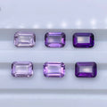 Octagon Shape 5x3mm~10x8mm Natural Loose Gemstone South Africa Amethyst / Brazil Amethyst Faceted Good Quality Natural Amethyst