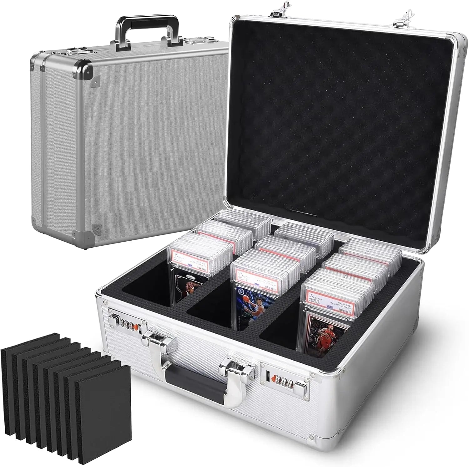 Durable Aluminum Frame Graded Card Storage Box with OEM/ODM Support for Anti-Dust BGS/SGC/FGS Card Storage