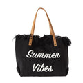 Fashion Custom Designer Women Girls Recycled Shopping Casual Canvas Cotton Tote Beach Bags Zipper Closure Portable Letter