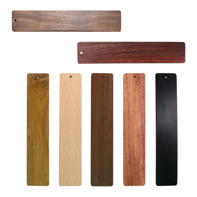Wholesale Wooden Bookmark DIY Wooden Crafts Laser Engraved Lettering Customizable