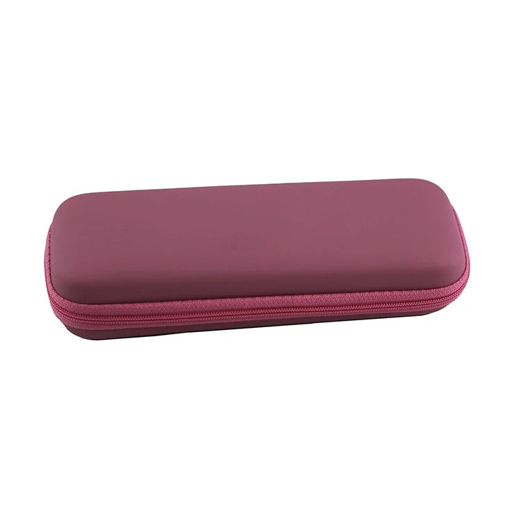 Pink Oversized Sunglass Case 4016 Outdoor Zipper EVA Glasses Case Protective Sunglasses Packaging for Eyeglasses 4016