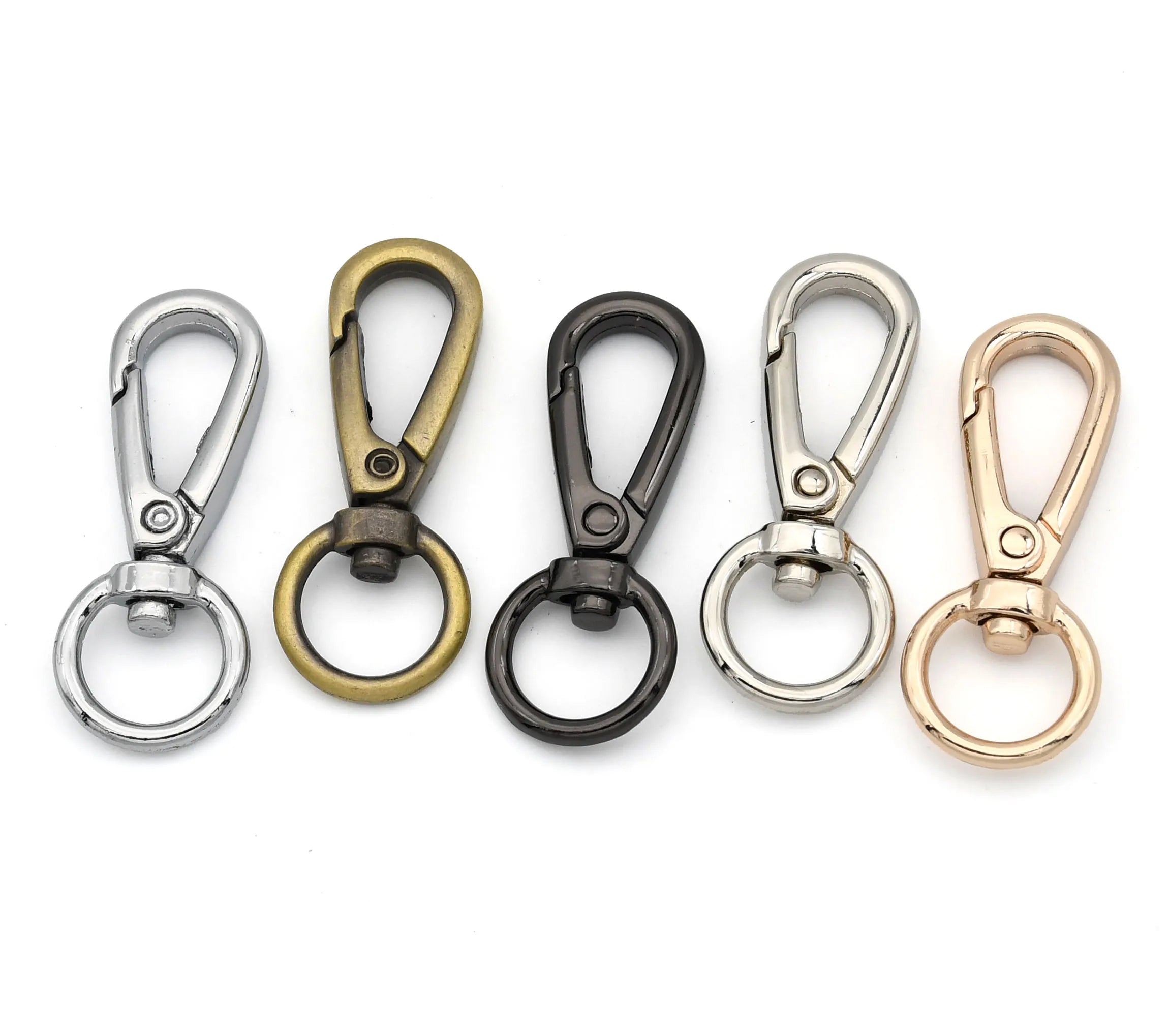 Cloxy DIY Bag Hardware Accessories 13mm Swivel Hooks for Bag Chain Strap Connector Snap Hook for Handbag Metal Bag Hook