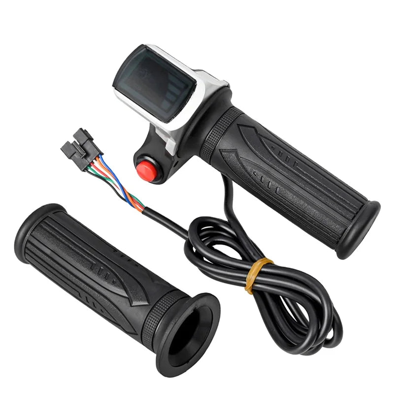 36V Speed Control Handlebar Accelerator for Electric Bicycles Metal Handle for Speed Regulation Repair Parts