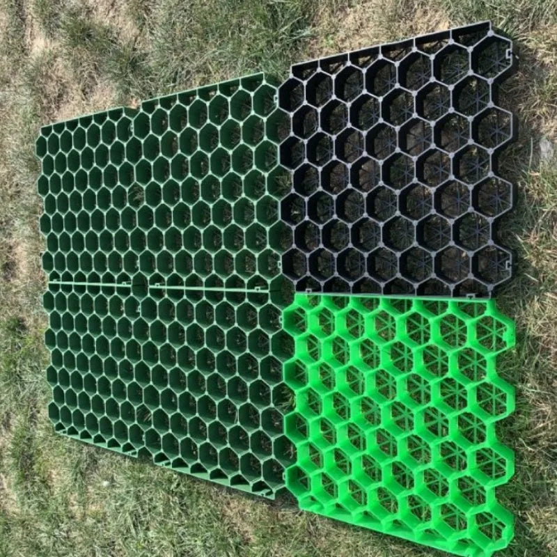 HDPE Plastic Honeycomb Grass Paver Grid Slope Protection Parking Lot Road Soil Stabilizer Height 38mm 48mm Driveway Gravel Grid