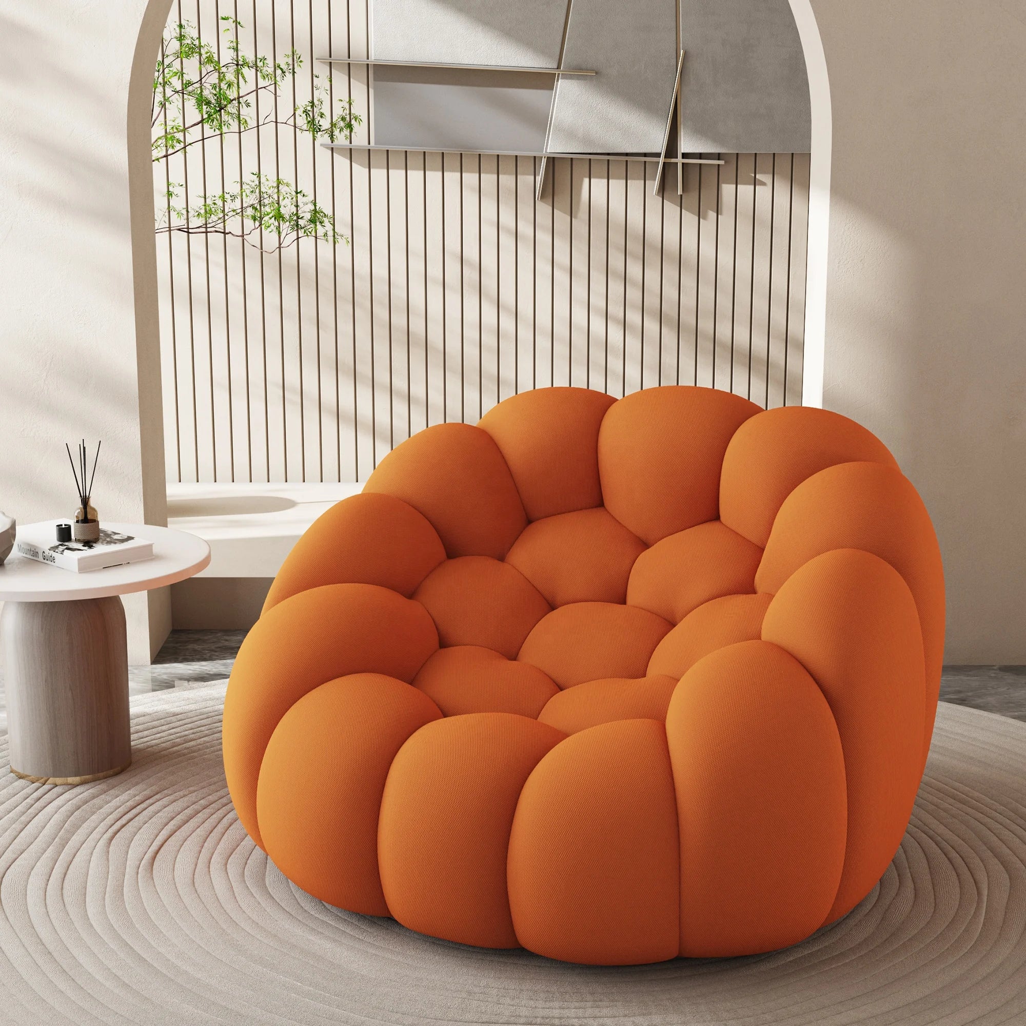Furnistyle Modern Luxury Home Furniture Hot Sale Single Bubble Sofa Vacuum Compression American Free Shipping Upholstery Fabric