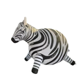 Custom Inflatable Fat zebra Advertising Balloons with LED Light Inflatable Cartoon Animal Sculpture