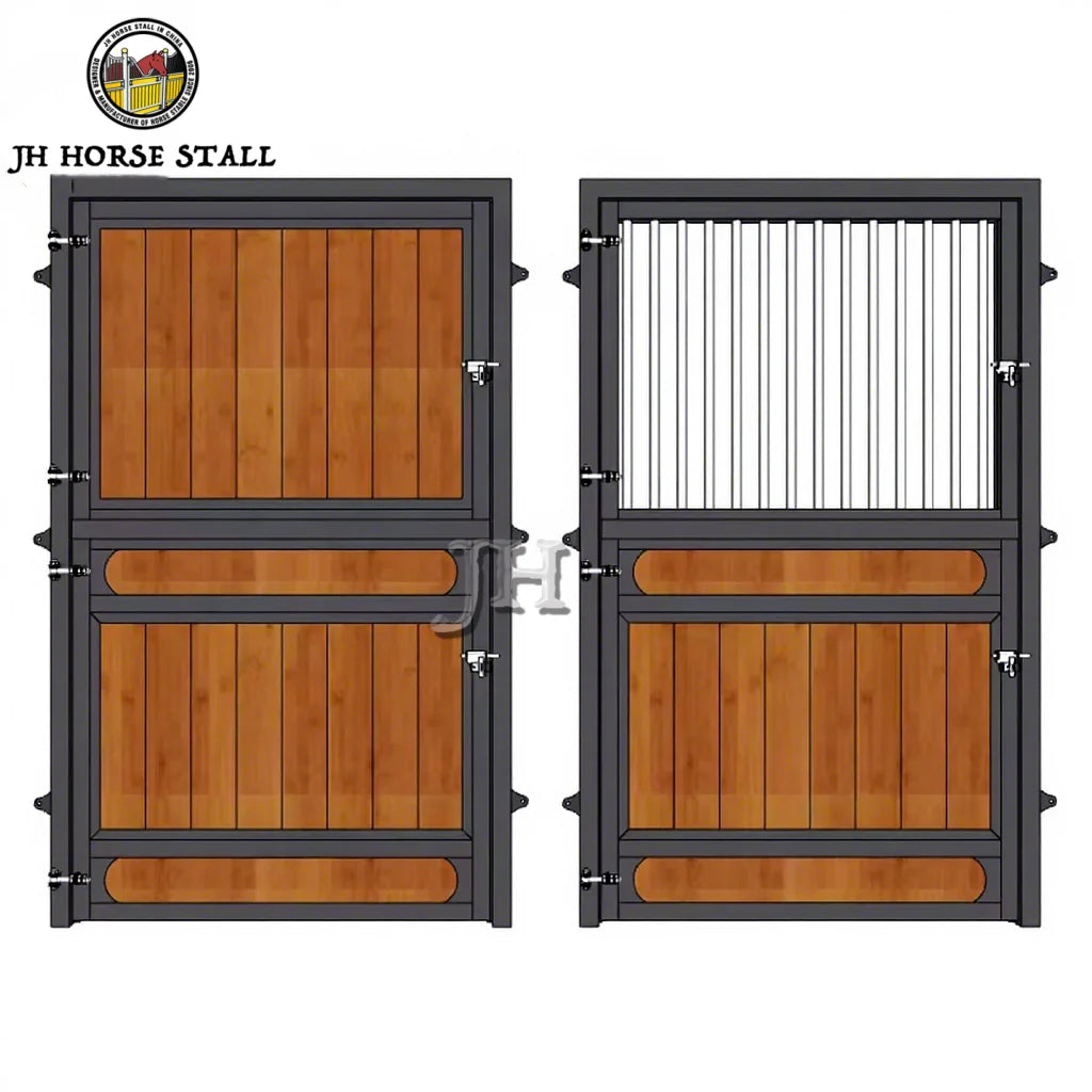 All Size Available Single or Double Open Smoothly Popular Horse Barn Stalls