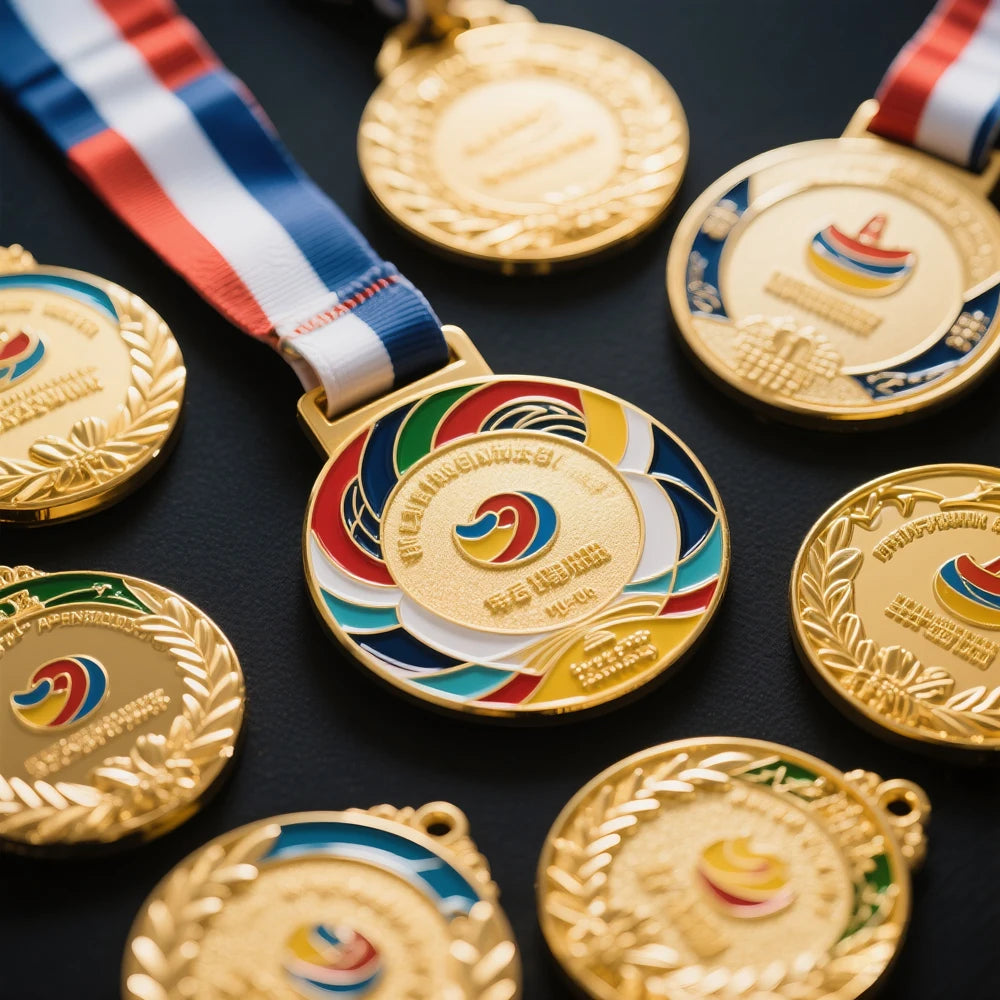 Made in China Custom Chess Running Bicycle Taekwondo Hockey Medal Trophies Rugby Ping Pong Medal Metal Sport Blank Medal