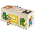 Lock Box Exercises Montessori Materials Educational Wooden Toy Equipment