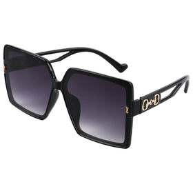 New Fashion Sunglasses Net Red Big Frame Plain Skinless Shading Glasses Party Camp Sunglasses Factory Wholesale
