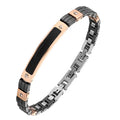 OEM Fashion Jewelry Inspirational Bracelet 316L Stainless Steel Screw Bracelet Minimalist Jewelry for Men Gift