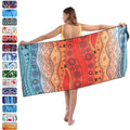 Microfiber Oversized Lightweight Beach Blanket Absorbent Compact Quick Dry Sand Proof Beach Towel for the Beach Gym