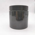 500ml Clear Round Cosmetic Container PET Plastic Jar With Aluminium Lid