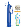 Portable Purifier Outdoor Water Filter Straw Tool Accessory for Camping Hiking Emergency Survival MegaBDM