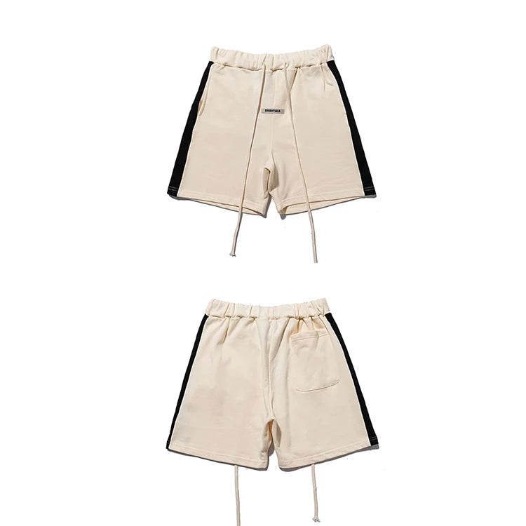 E220126 Manufacturers for Customs Clothes 2026 Summer High Waisted Designer Short Pant Cotton Knee Length Shorts for Men