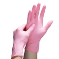 Examination Powder Free Nitrile Gloves Powder Free Disposable Nitrile Gloves Manufacturers pink Nitrile Gloves