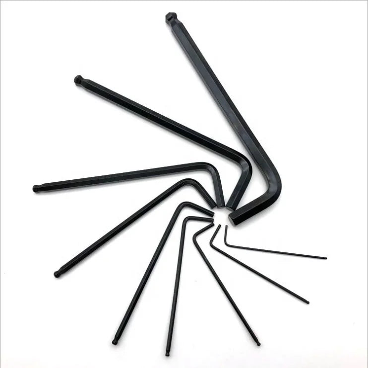Taily China Wholesale Custom 45# Hardened Steel Torx Key 1.5-10mm Hex Key Allen Wrench