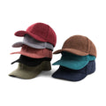Factory Price Wholesale 6 Panel Vintage Corduroy Baseball Cap Blank Custom Plain Corduroy Hat for Men Women