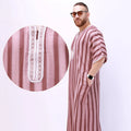Somali Dubai Abaya Arab Islamic Men Trobes  Thobe Caftan Islamic Clothing Muslim Dress Men Plus Size Men's Clothing