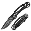 Custom Camo Black Blade Logo Pocket Knife Stainless Steel Folding Knife for Outdoor Hunting Camping DIY Grade OEM Customized