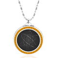 Quantum Lava Global Energy Pendant Stainless Steel Men Necklace Wholesales Fashion Jewelry High Quality Gift Box