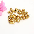 Ancient Gold Solid Separated Bead Loose Bead DIY Jewelry Bracelet Necklace Accessories Handmade Jewelry Beads