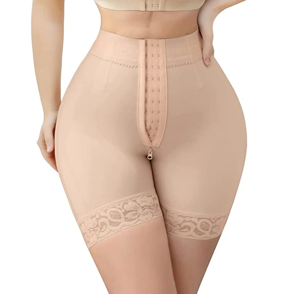 Women's High Waist Boyshorts Breathable Medium Control Butt Lifter Shorts Spandex/Polyester Quick Dry for Colombiana