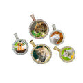 S925 Silver Moissanite Custom Photo Frame Pendant