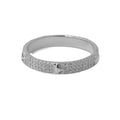 Fox Zircon Crystal Paved Couple 925 Pure Silver Ring Price Wrap Ring Sterling Silver for Men Women