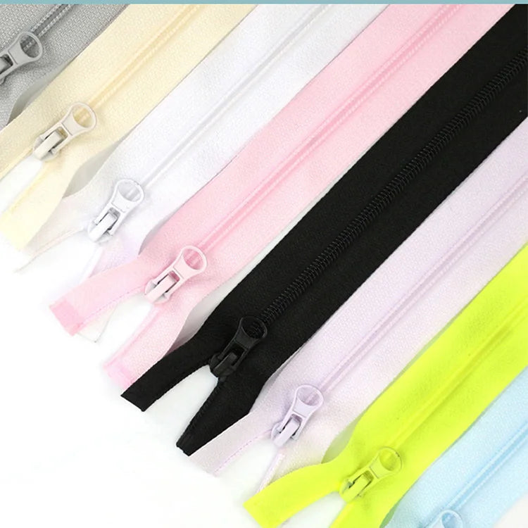 Multi-colors Stock 3# Opening Zipper Open-end Color Sportswear Children's Kids Clothing Sun-protective Clothing Nylon Zipper