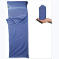 Woqi Wholesale Lightweight Warm Outdoor Travel Fleece Silk Lining Cotton Sleeping Bag Liner