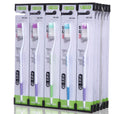 30pcs Soft Bristle Toothbrush with Plastic Handle for Daily & Travel Use Gentle Teeth Cleaning Custom Logo Available