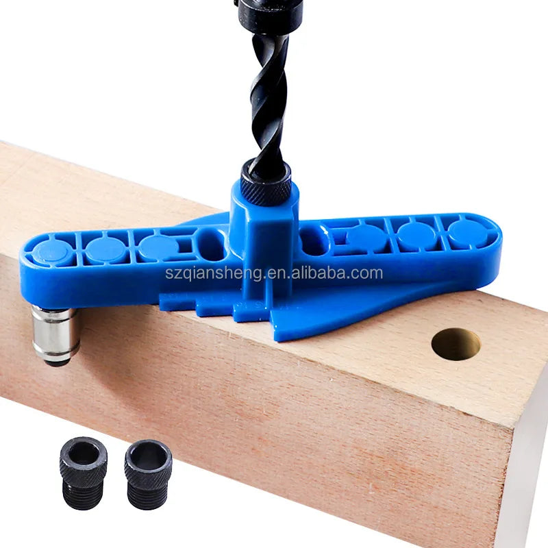 6/8/10mm Center Straight Hole Punch Locator Find Center Scriber Round Dowel Puncher DIY Woodworking Tools