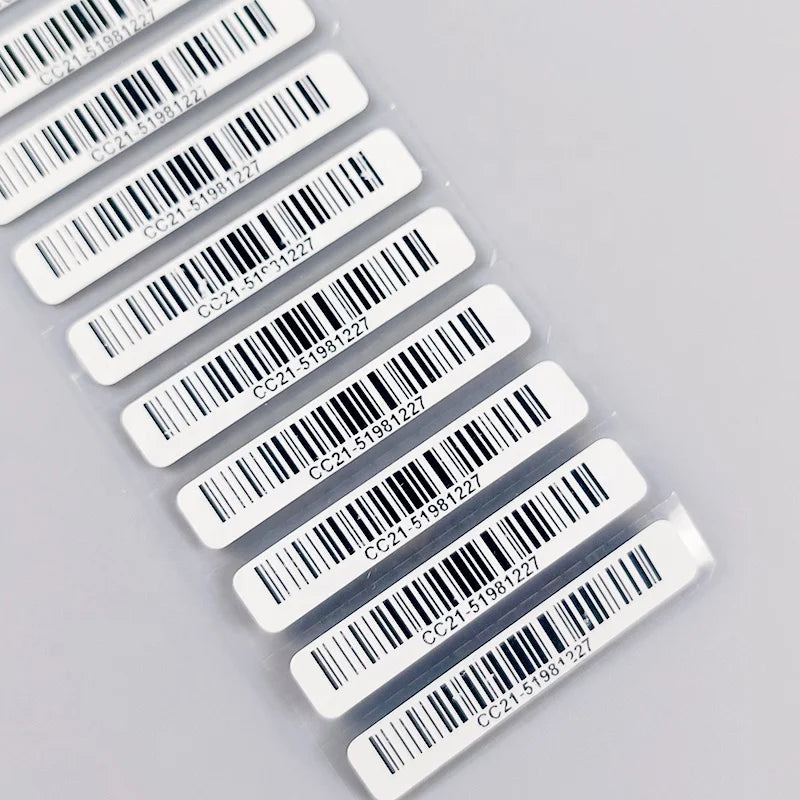 Labels Sticker Pp Vulcanizing Materials Rfid for Tires Custom Waterproof Roll Color White Pet Vulcanization Tyre Adhesive Label