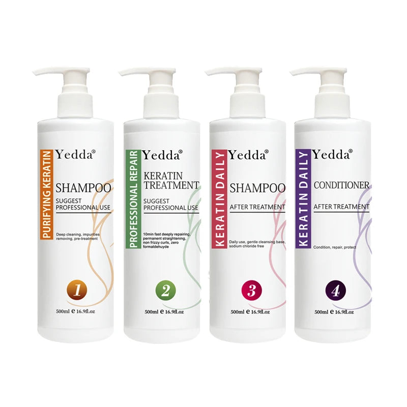 Wholesale Organic Leave-In Keratin Salon Professional Brazilian Hair Straightening Smoothing Nourishing Moisturizing Treatment