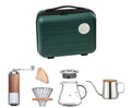 Camping Pour Over Coffee Maker Set Portable Suitcase Arabic Ethiopia Turkish Coffee Set  Coffee Maker Set